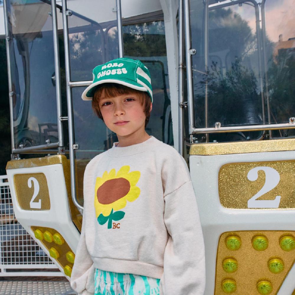 lmdi collection Sudadera corta Sunflower Bobo Choses Oferta especial