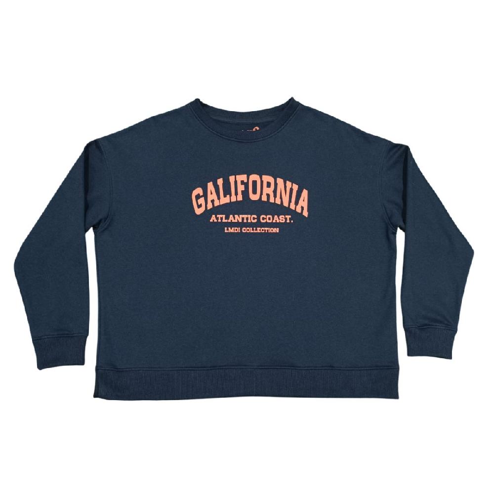 lmdi collection Sudadera Edición Limitada “Galifornia” Woman marino/teja Últimos 3 días