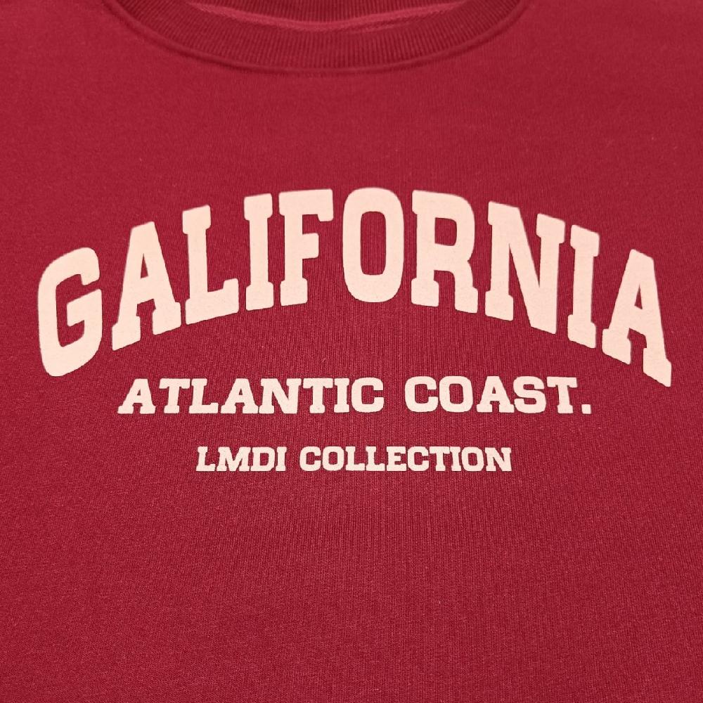 lmdi collection Sudadera Edición Limitada “Galifornia” Woman burdeos/nude COMPRAR AHORA