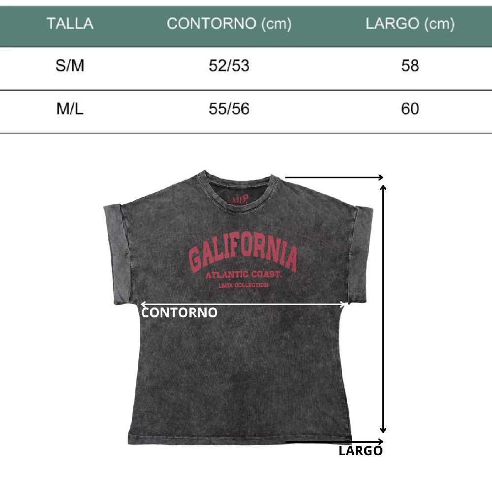 lmdi collection Camiseta “Galifornia Atlantic Coast” LMDI Collection Buganvilla Precio de fábrica