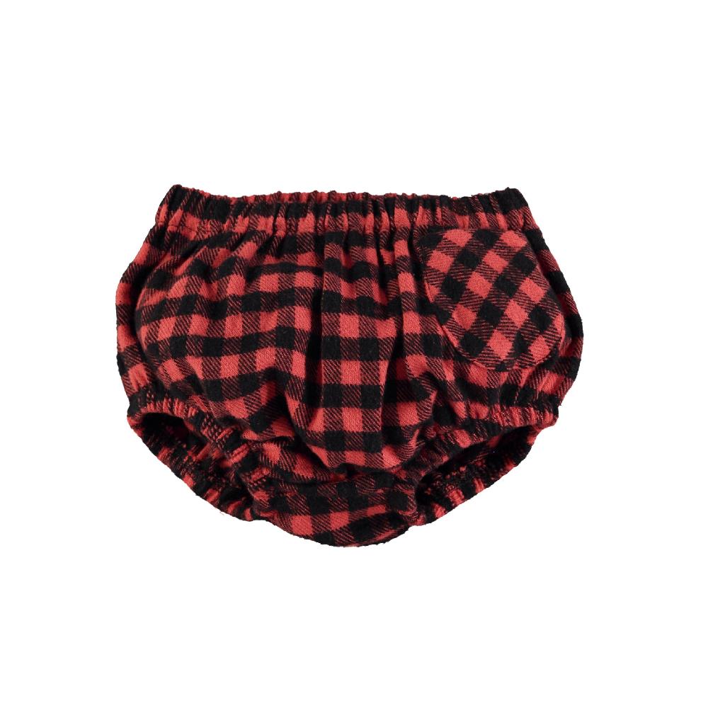 lmdi collection Ranita cuadro vichy rojo&negro Piupiuchick Oferta especial de fábrica