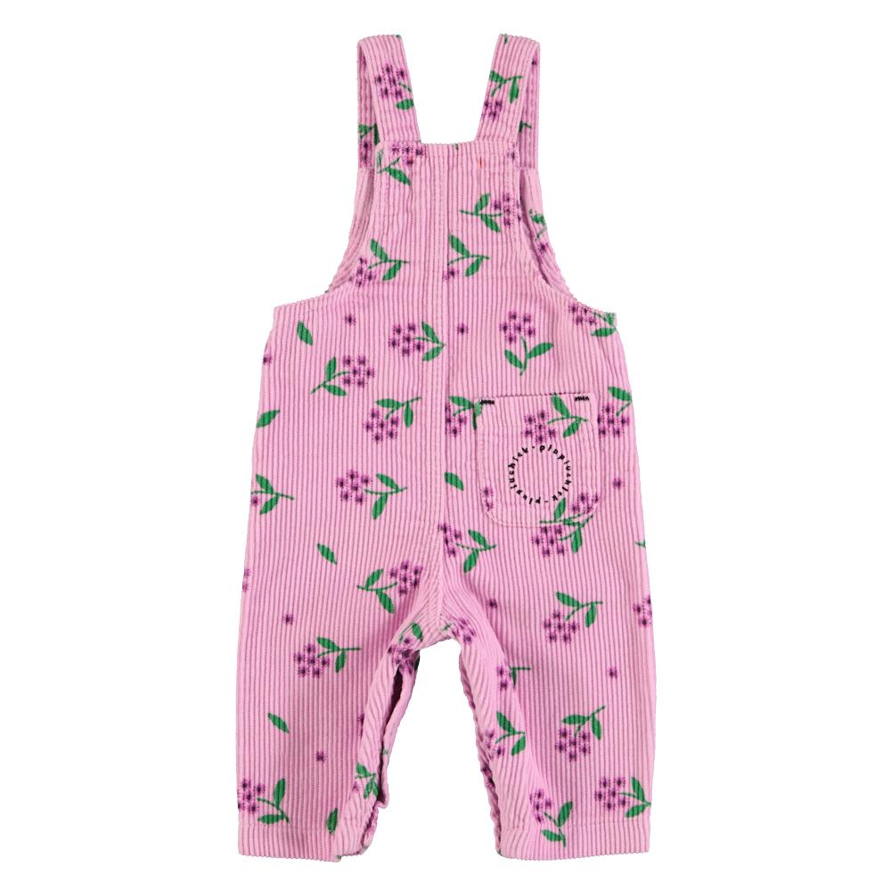 lmdi collection Peto bebé de pana con flores Piupiuchick Envío internacional gratuito