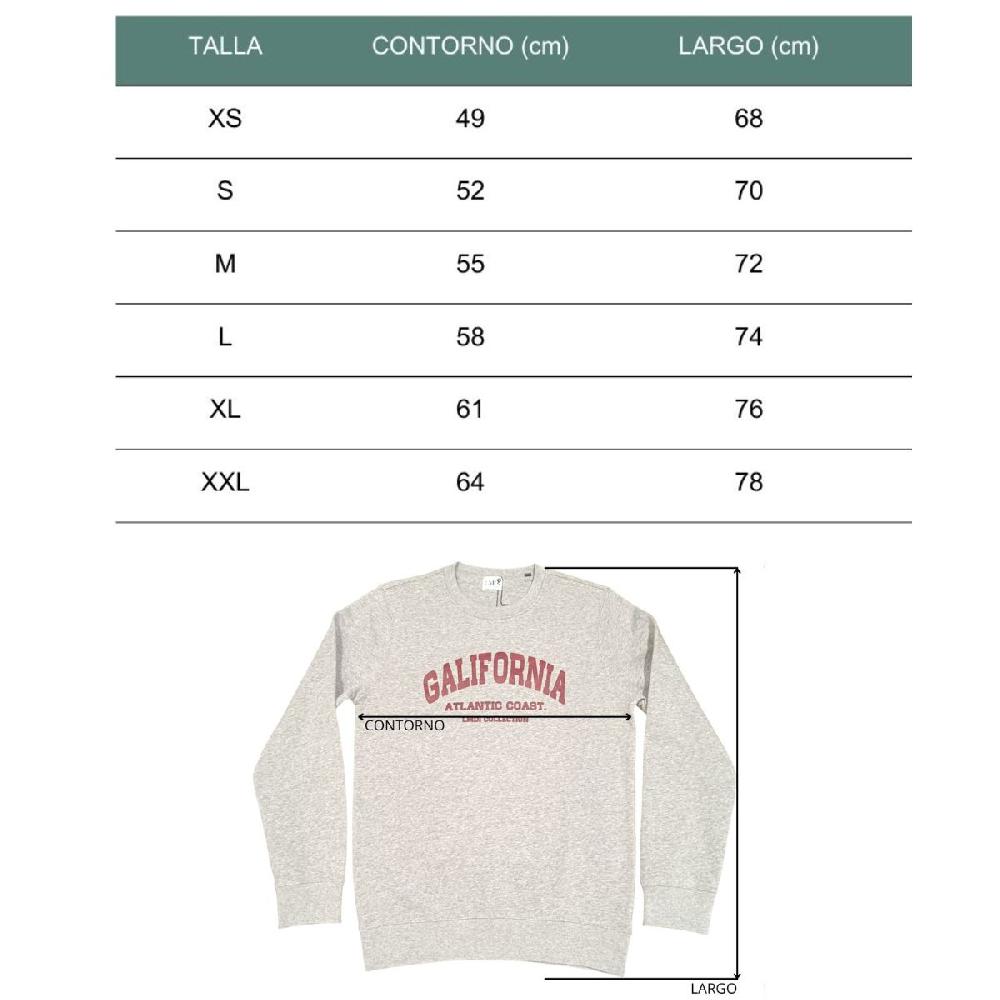 lmdi collection Sudadera Edición Limitada “Galifornia” Unisex Gris Precios de Black Friday