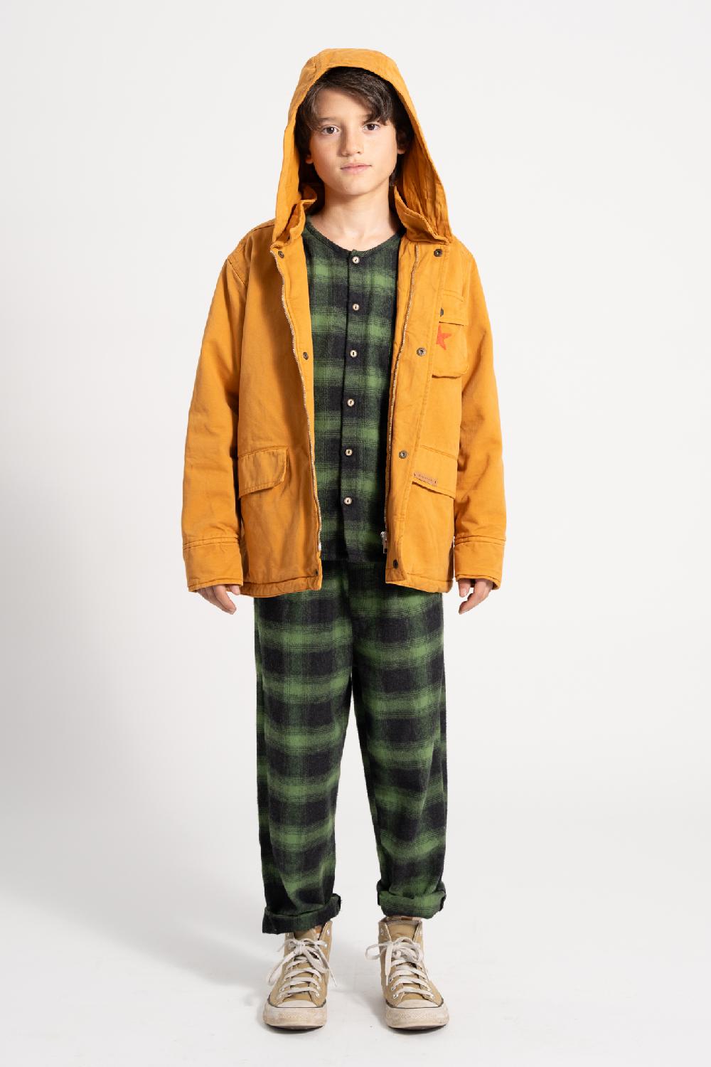 lmdi collection Camisa cuadro verde &negro Piupiuchick 2025