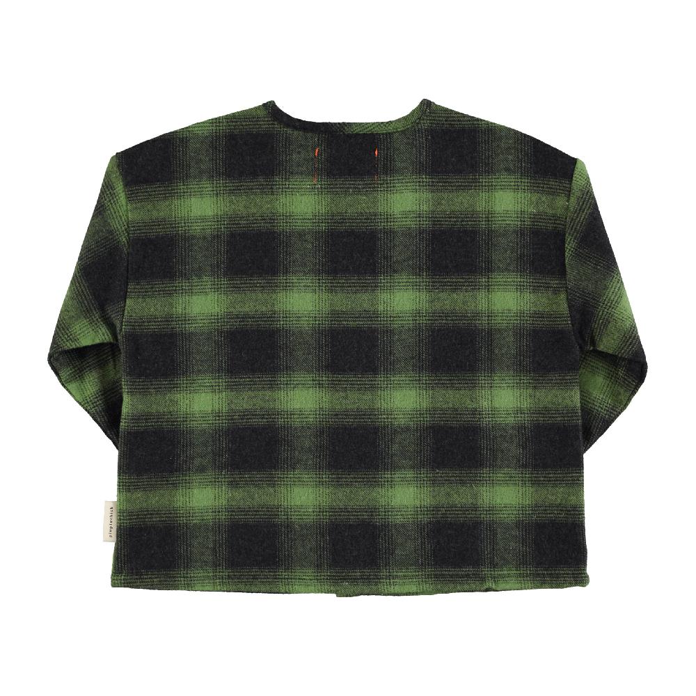 lmdi collection Camisa cuadro verde &negro Piupiuchick 2025