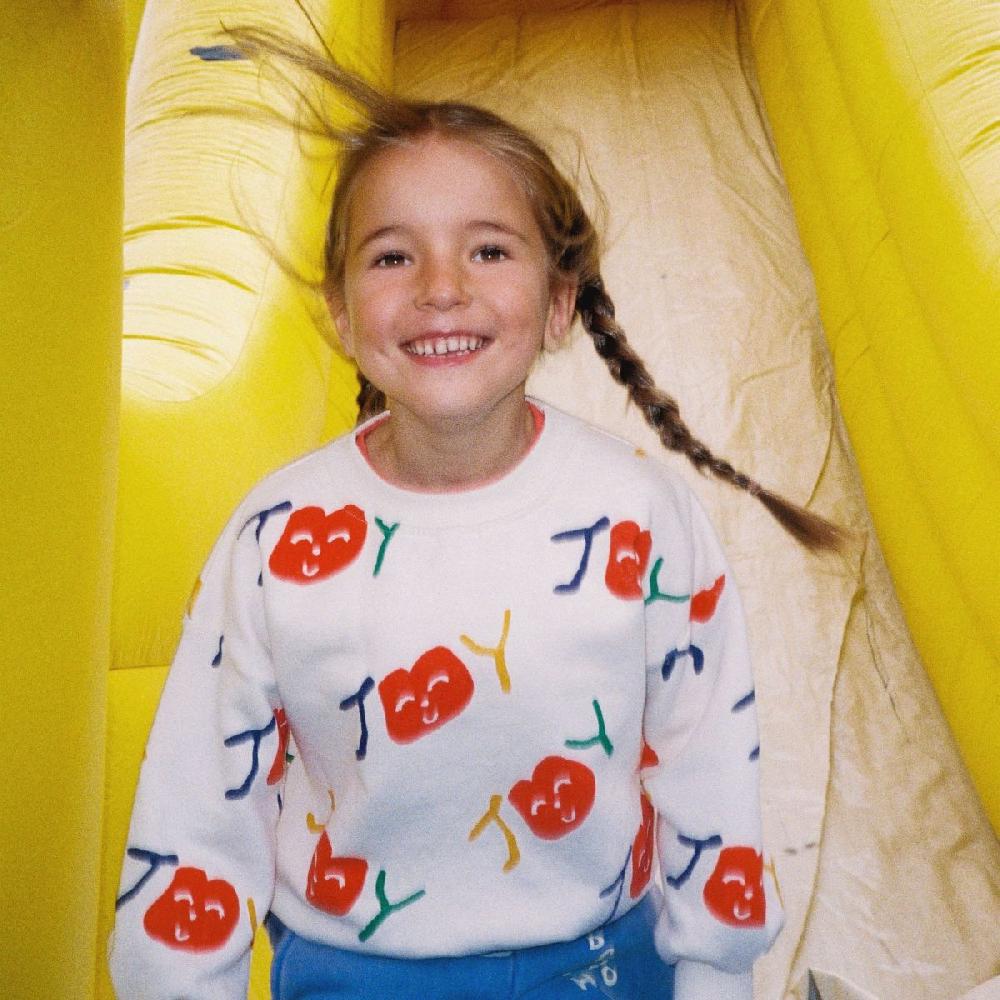 lmdi collection Sudadera estampada Smiling Bobo Choses Rebajas online