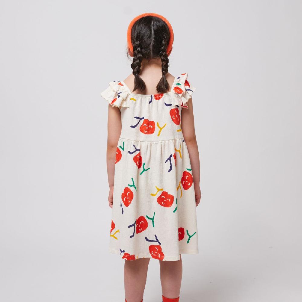 lmdi collection Vestido volantes estampado Smiling Bobo Choses Oferta especial