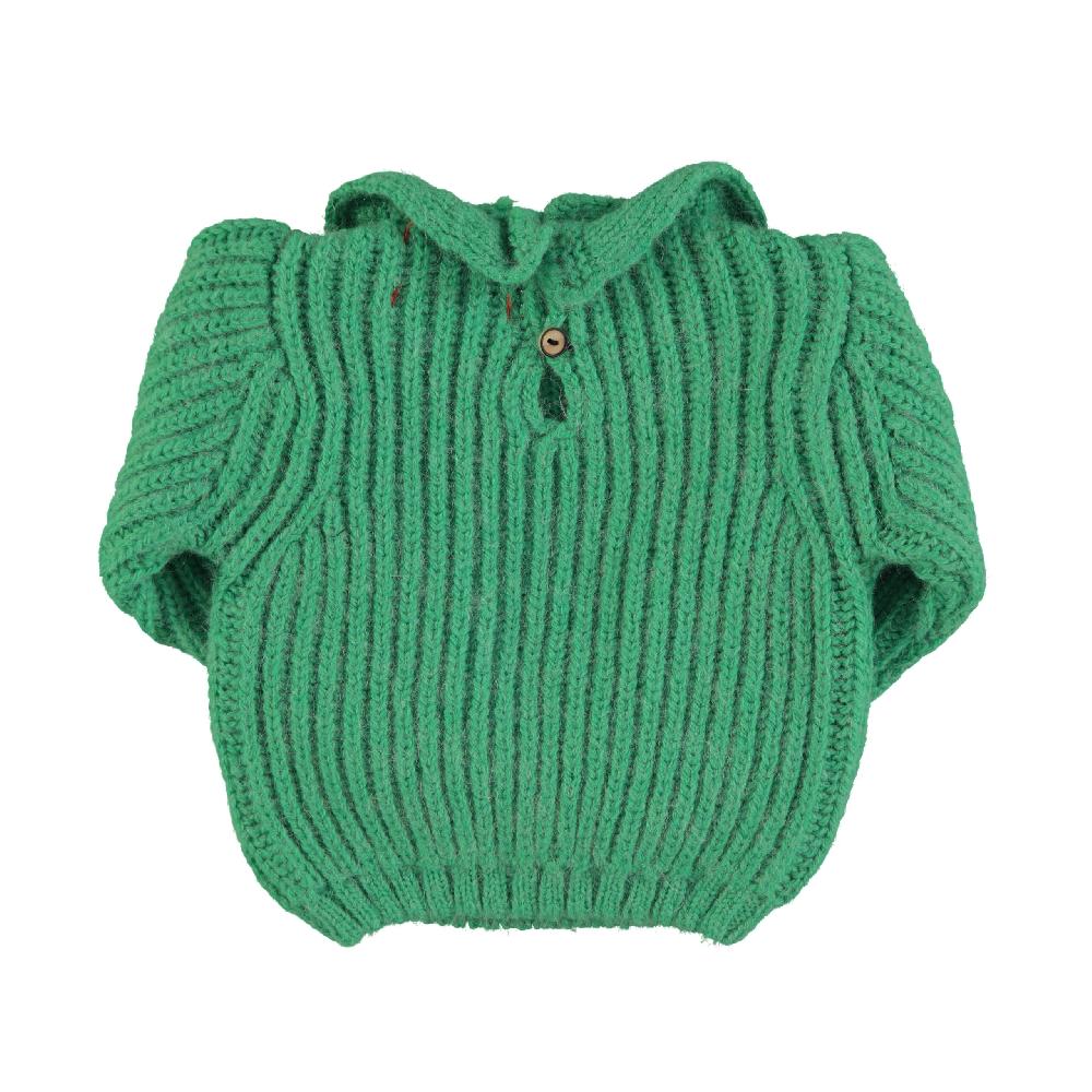 lmdi collection Jersey de bebé verde Piupiuchick Outlet online