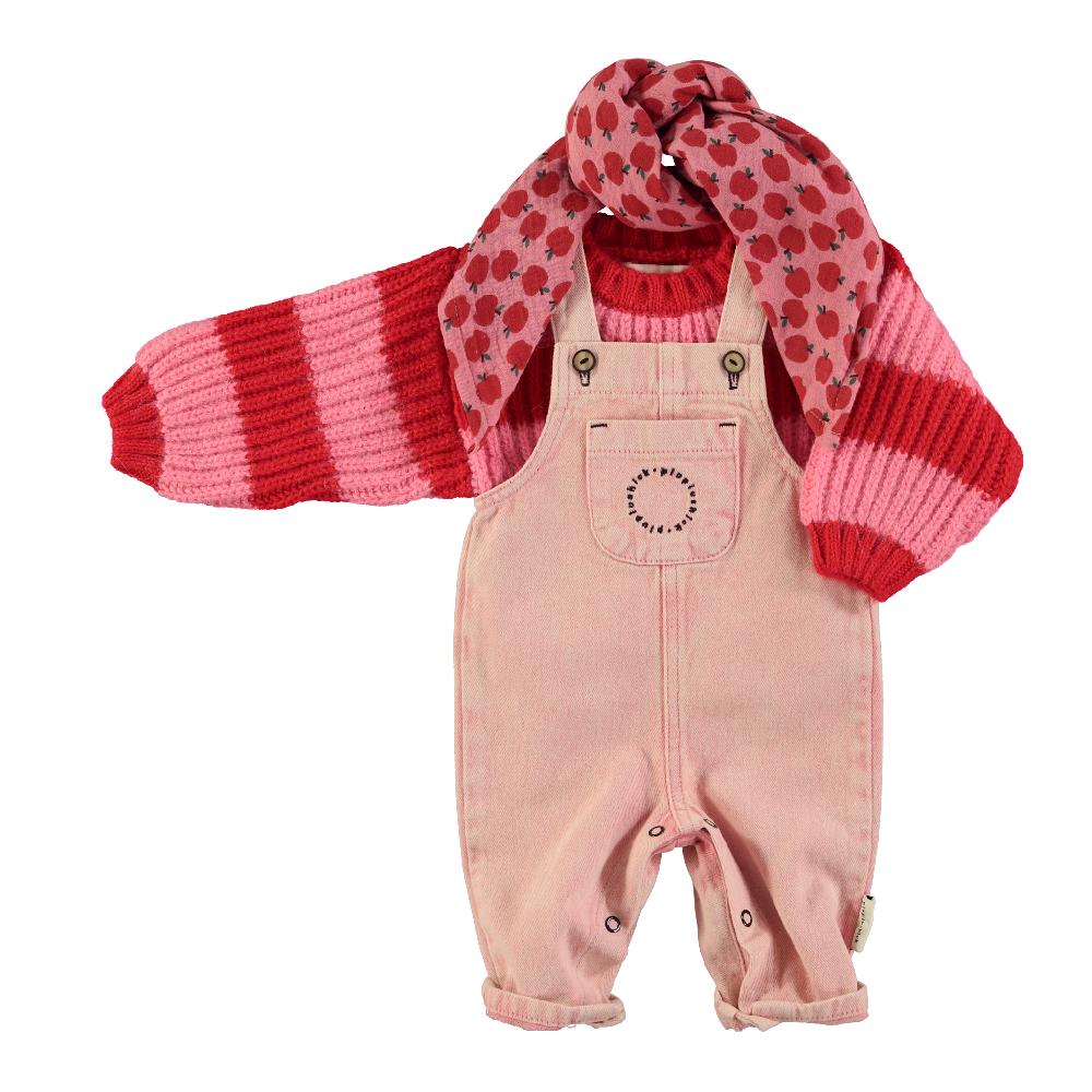 lmdi collection Jersey de bebé rayas rojo&rosa Piupiuchick Rebajas