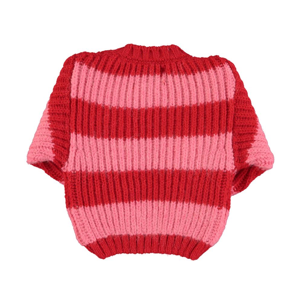 lmdi collection Jersey de bebé rayas rojo&rosa Piupiuchick Rebajas