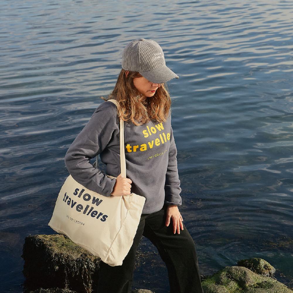 lmdi collection Sudadera “Slow Travellers” LMDI Collection Descuento