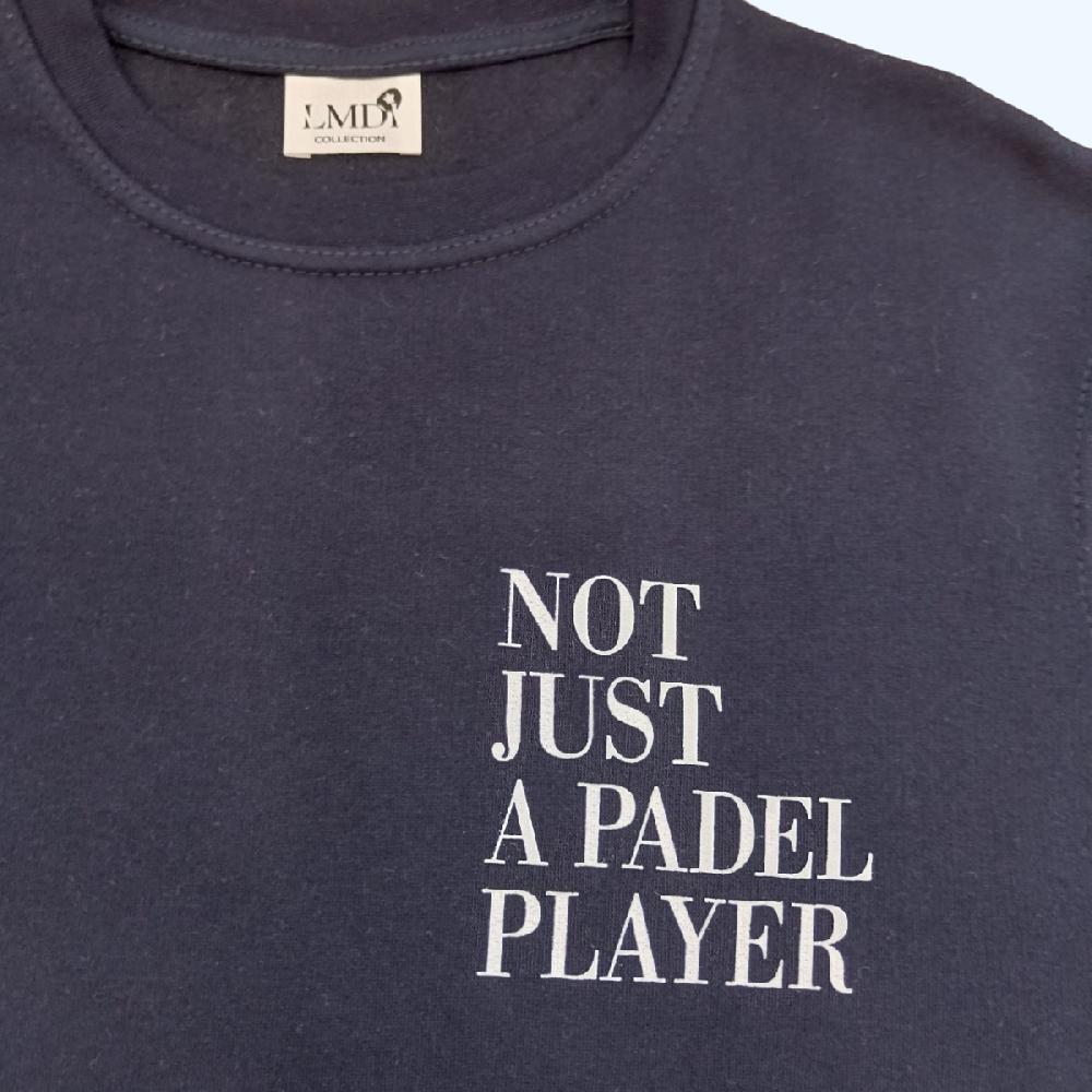 lmdi collection Sudadera Edición Limitada ‘Not just a pádel player’ marino/blanco LMDI Collection Tienda