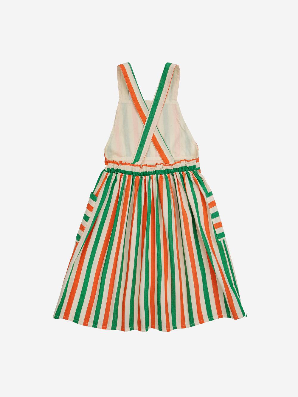lmdi collection Vertical Stripes woven dress Solo hoy