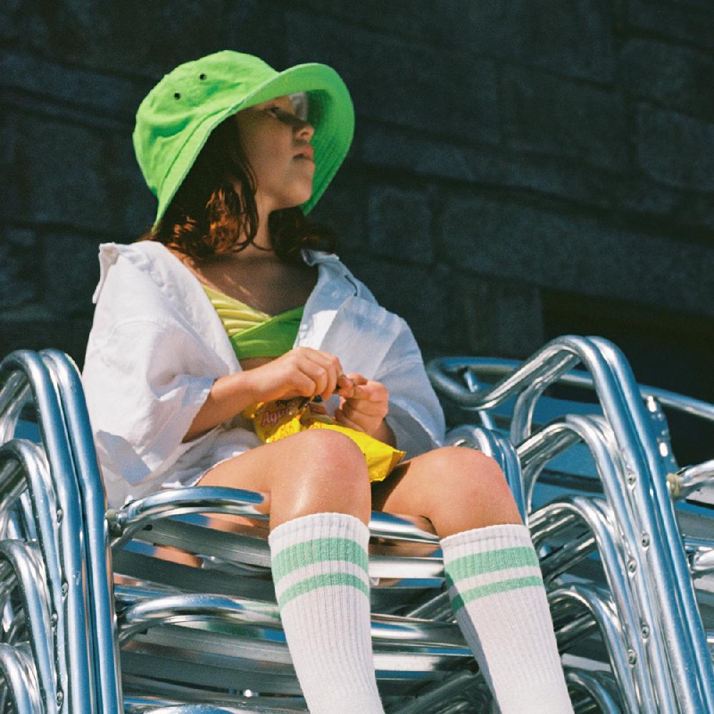 lmdi collection Gorro Flúor Kids Verde LMDI Collection Devoluciones gratuitas