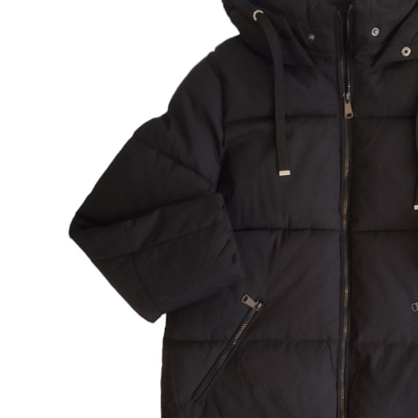 lmdi collection Abrigo Acolchado Negro En línea