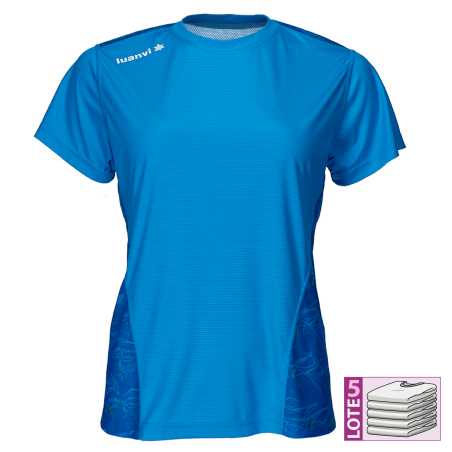 luanvi Luanvi lote 5 camisetas técnicas mujer manga corta nocaut fantasy: luanvi.com: ropa deportiva online Envío gratis