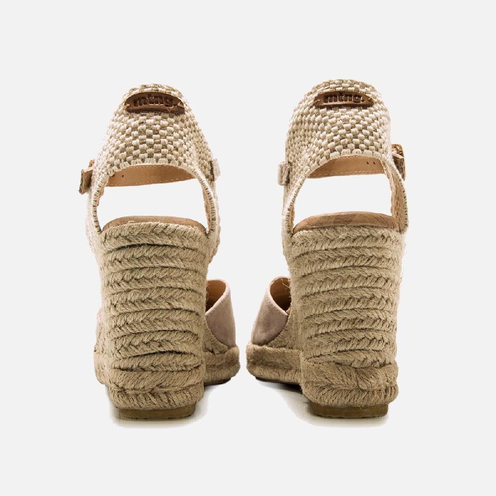 ﻿mtng Compra LOUISA beige 60252 Mujer Calzado Sandalias De CuñA Rebajas top