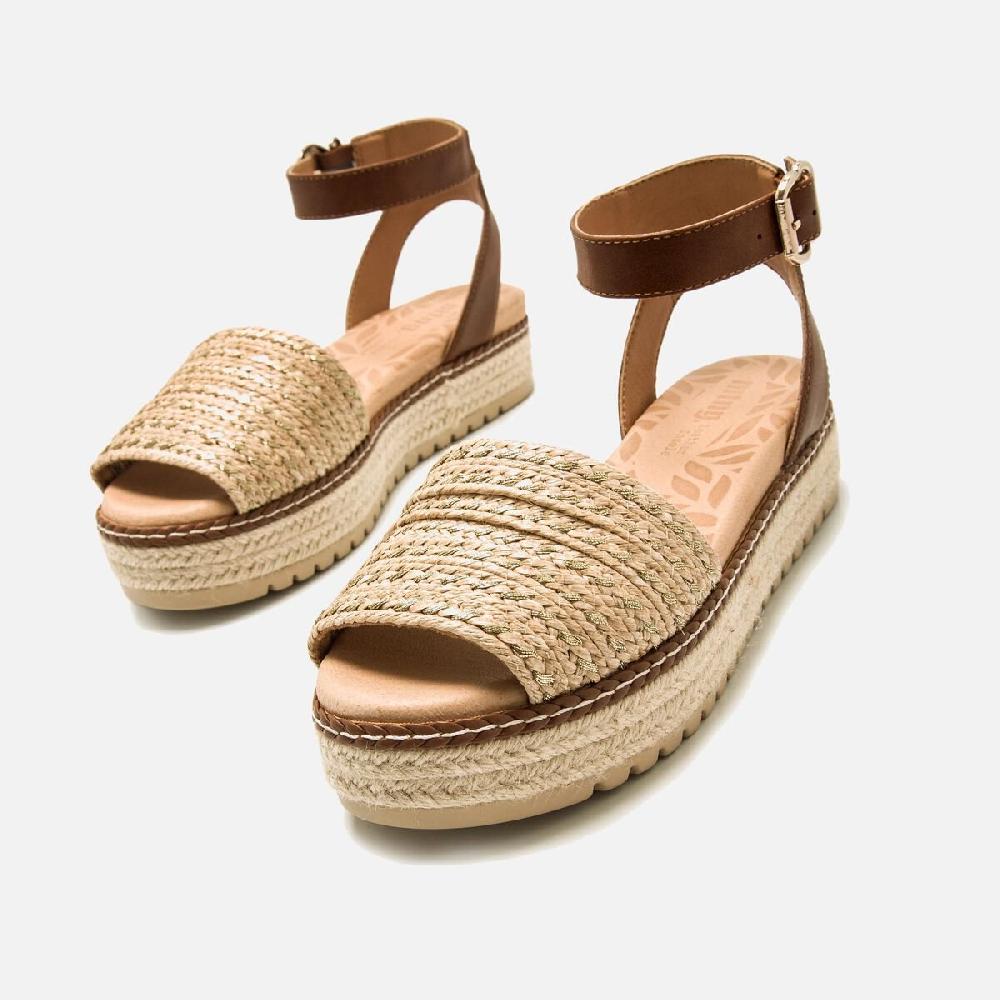 ﻿mtng Compra AMELIE beige 59606 Mujer Calzado Sandalias De CuñA Últimos 2 días