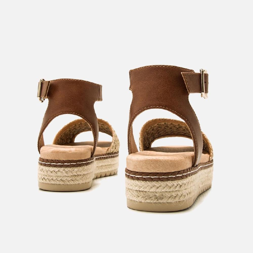 ﻿mtng Compra AMELIE beige 59606 Mujer Calzado Sandalias De CuñA Últimos 2 días