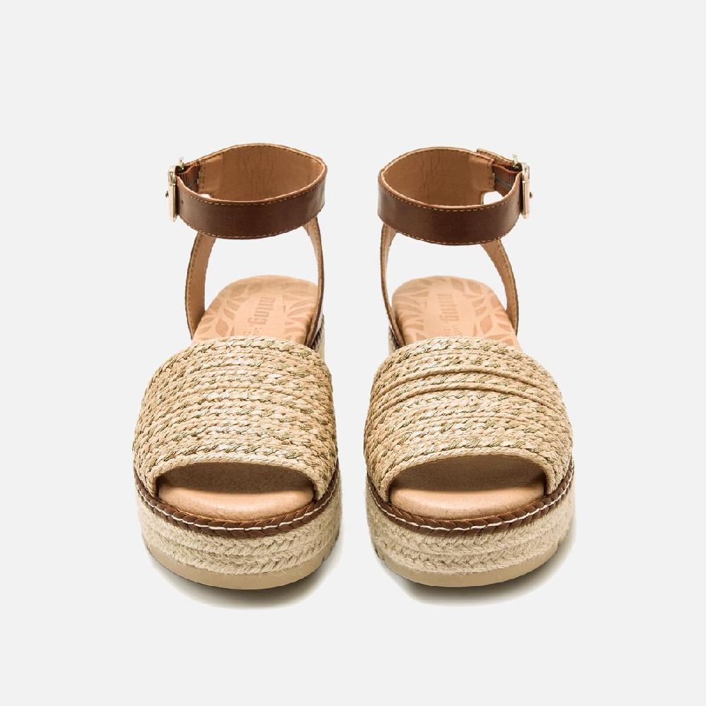 ﻿mtng Compra AMELIE beige 59606 Mujer Calzado Sandalias De CuñA Últimos 2 días