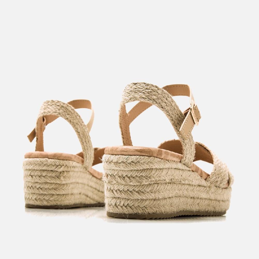 ﻿mtng Compra LITA beige 59630 Mujer Calzado Sandalias De CuñA Último día