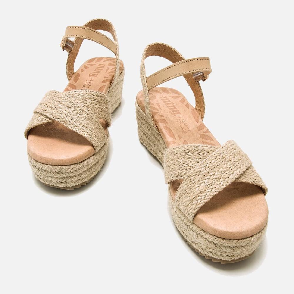 ﻿mtng Compra LITA beige 59630 Mujer Calzado Sandalias De CuñA Último día