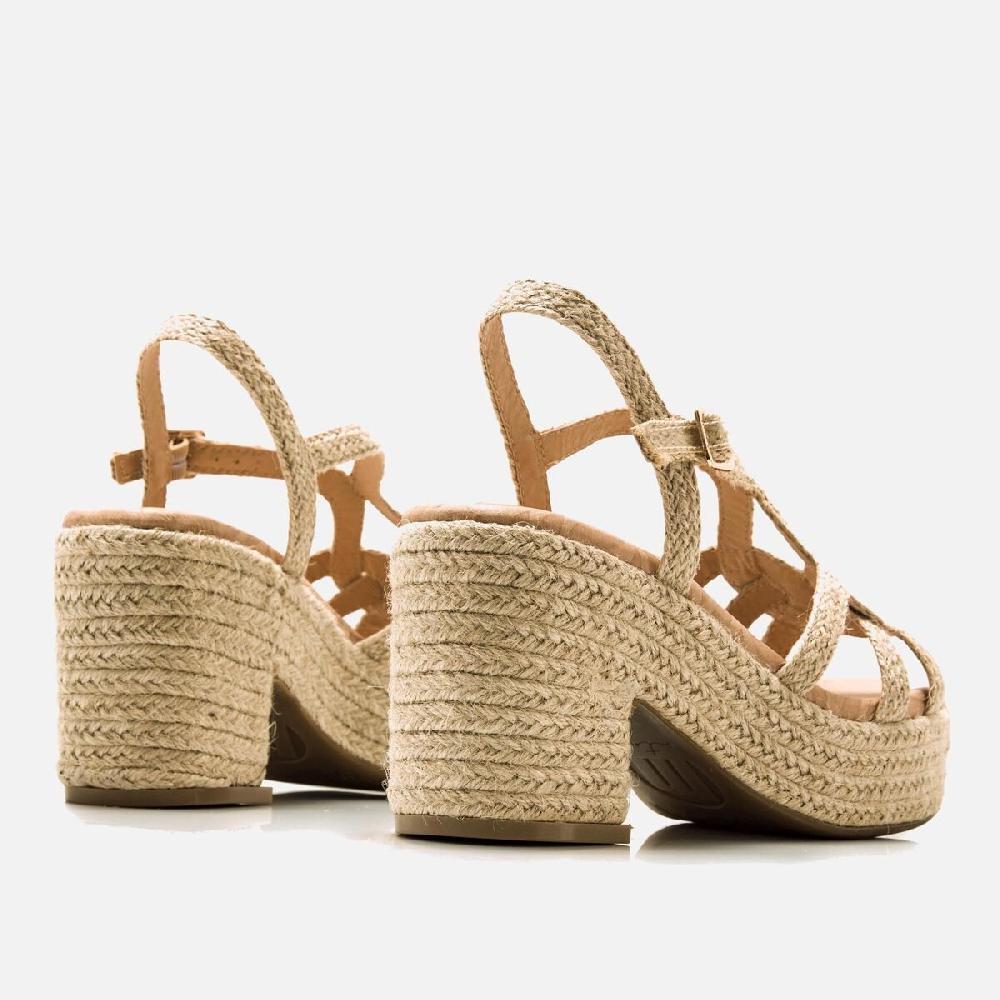 ﻿mtng Compra COURTNEY beige 60369 Mujer Calzado Sandalias De TacóN Precio de fábrica