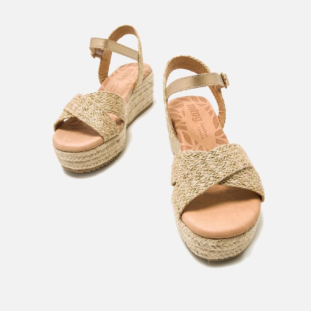 ﻿mtng Compra LITA oro 59631 Mujer Calzado Sandalias De CuñA Solo hoy