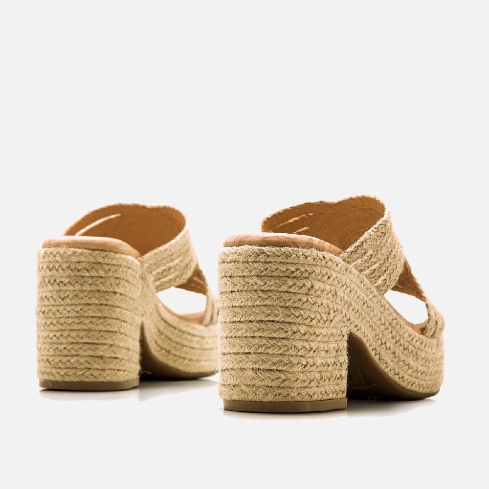 ﻿mtng Compra COURTNEY beige 60368 Mujer Calzado Sandalias De TacóN Grandes descuentos