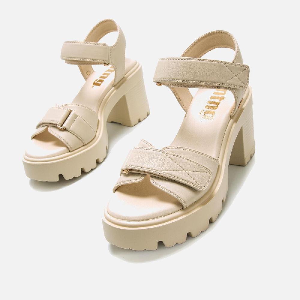 ﻿mtng Compra SABA beige 60370 Mujer Calzado Sandalias De TacóN Liquidación