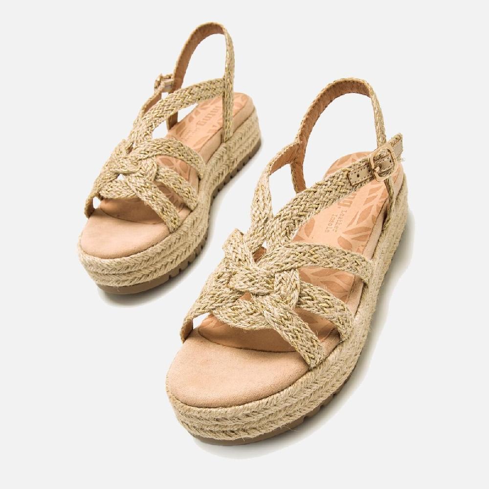 ﻿mtng Compra AMELIE beige 59603 Mujer Calzado Sandalias De CuñA Ofertas especiales