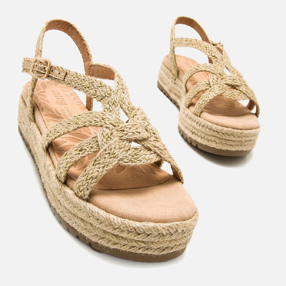 ﻿mtng Compra AMELIE beige 59603 Mujer Calzado Sandalias De CuñA Ofertas especiales