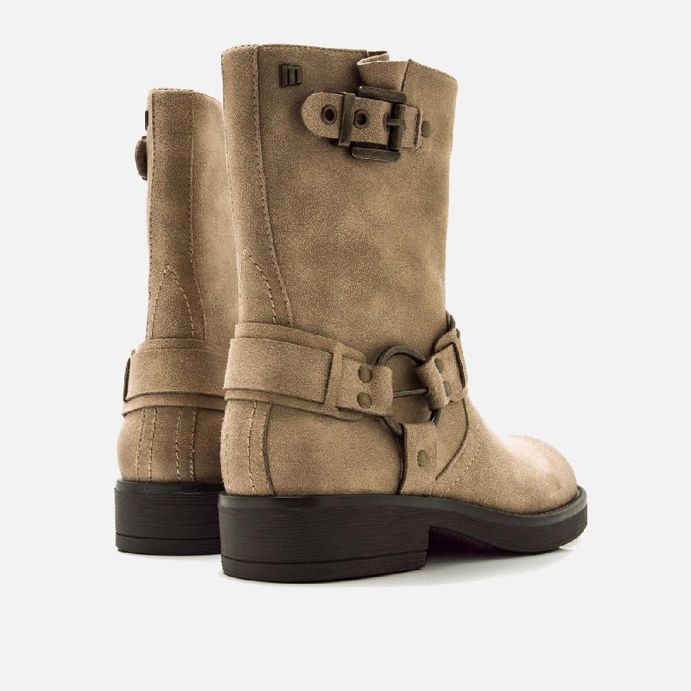 ﻿mtng Compra BRUNA beige 59619 Mujer Calzado Botines Planos Promoción por tiempo limitado