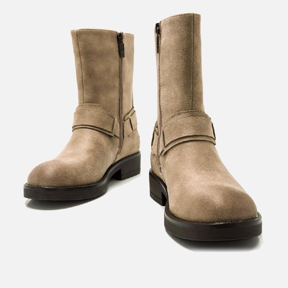 ﻿mtng Compra BRUNA beige 59619 Mujer Calzado Botines Planos Promoción por tiempo limitado
