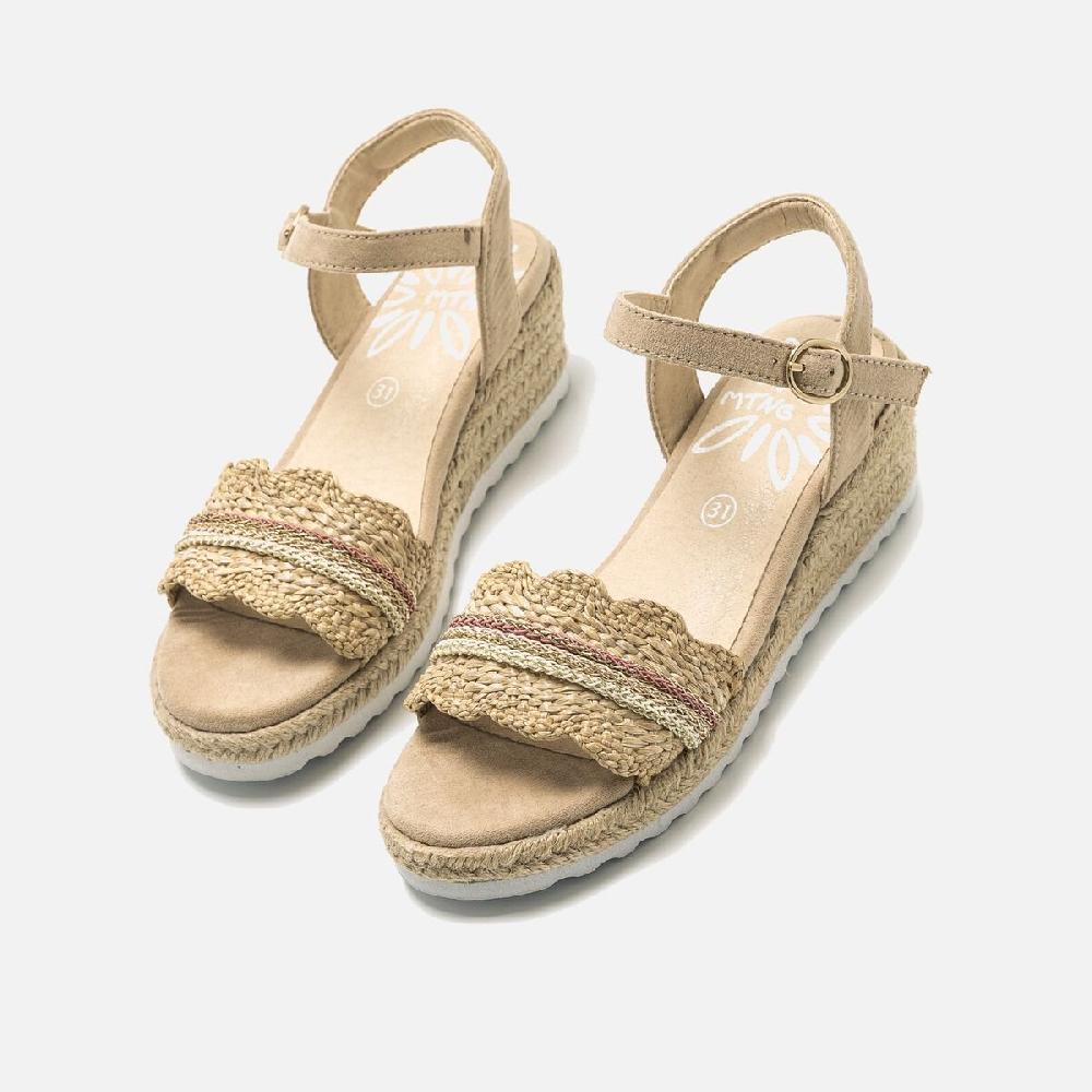 ﻿mtng Compra AUSTEN beige 54251 NiñOs NiñA Calzado Sandalias Superdescuento
