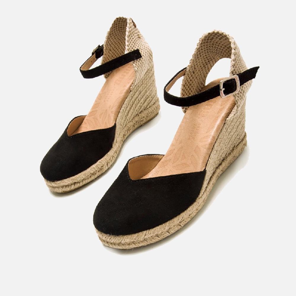﻿mtng Compra LOUISA negro 60251 Mujer Calzado Sandalias De CuñA Liquidación