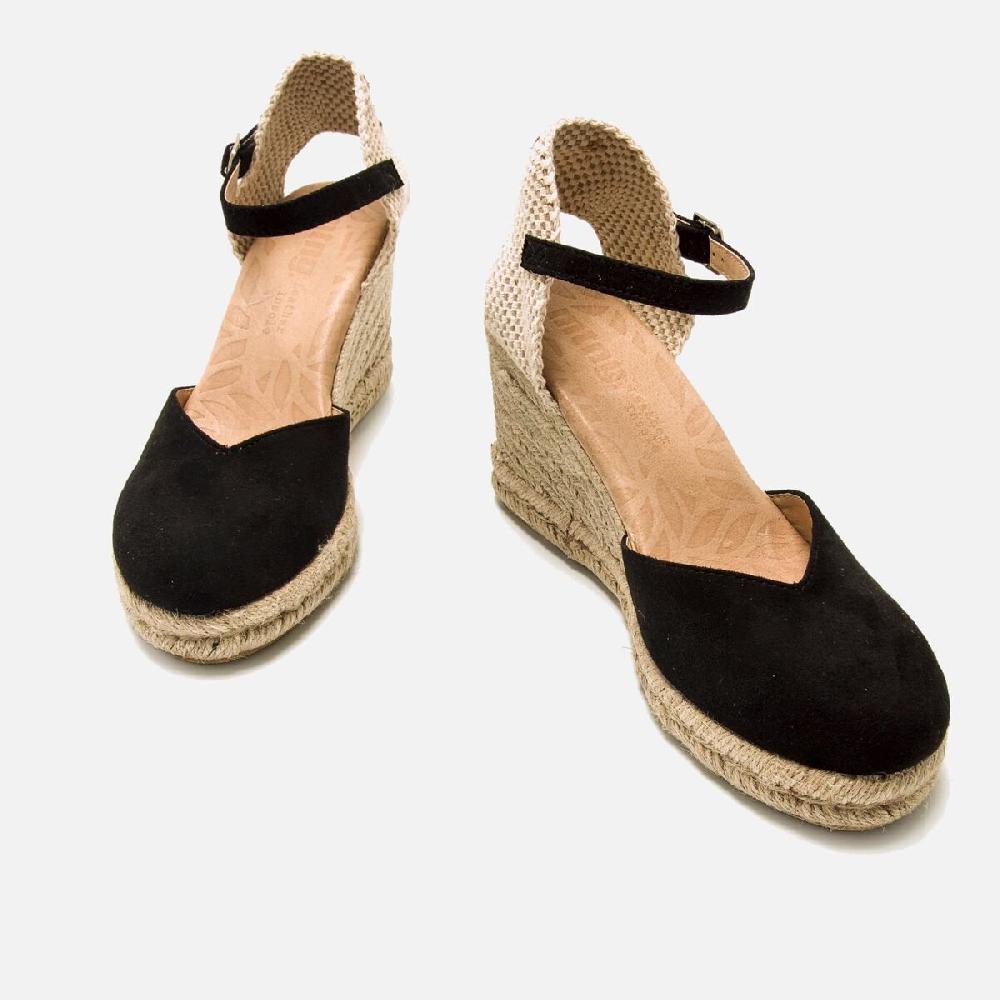 ﻿mtng Compra LOUISA negro 60251 Mujer Calzado Sandalias De CuñA Liquidación