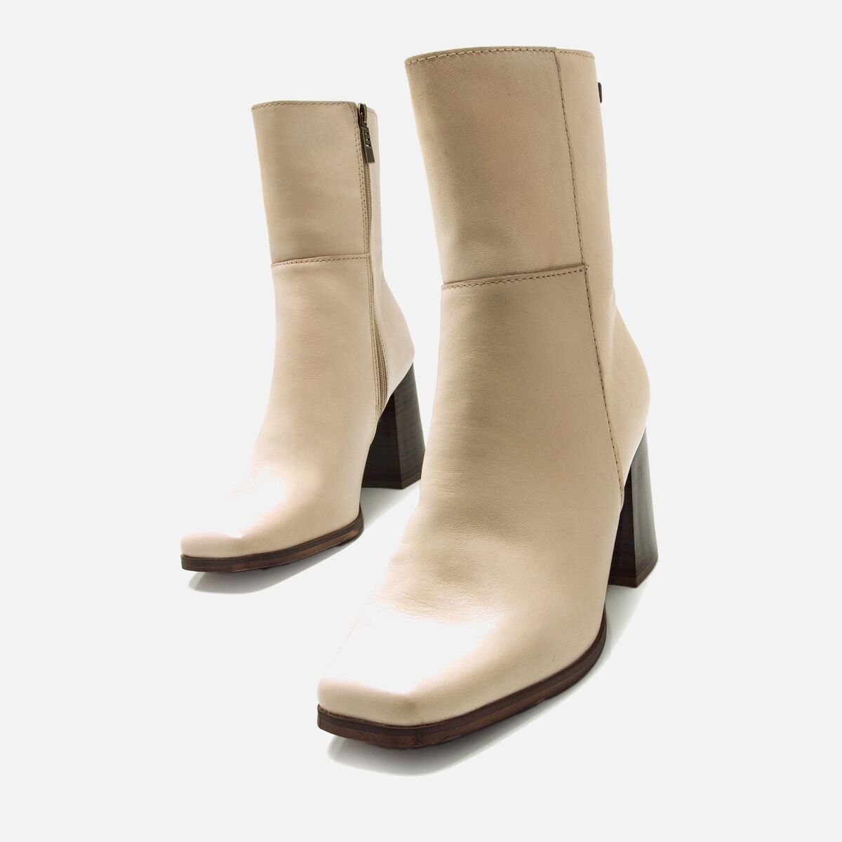 ﻿mtng Compra PORTO beige 58648 Mujer Calzado Botines De TacóN Ahorra y exporta
