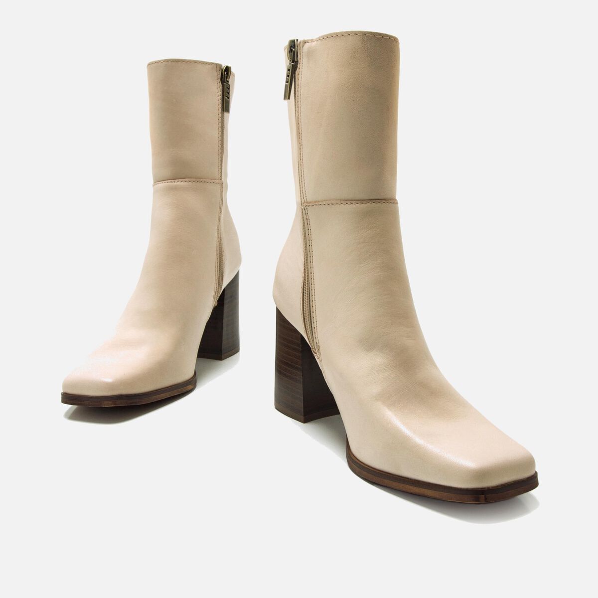 ﻿mtng Compra PORTO beige 58648 Mujer Calzado Botines De TacóN Ahorra y exporta