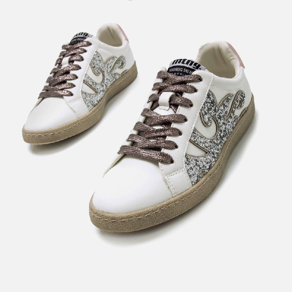 ﻿mtng Compra BOWIE plata 59667 Mujer Calzado Zapatillas En oferta