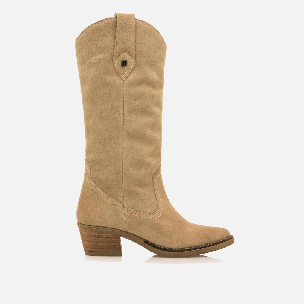 ﻿mtng Compra TEO beige 57422 Mujer Calzado Botas De TacóN Ofertas de temporada