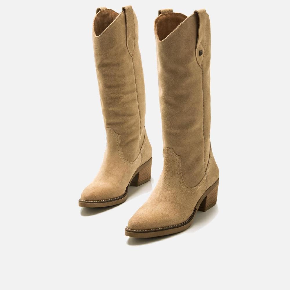 ﻿mtng Compra TEO beige 57422 Mujer Calzado Botas De TacóN Ofertas de temporada