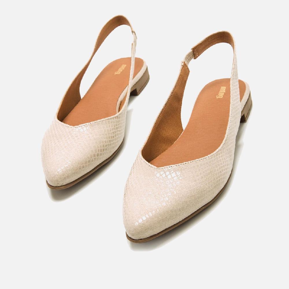 ﻿mtng Compra LOANA beige 60602 Mujer Calzado Zapatos Planos Últimos 2 días