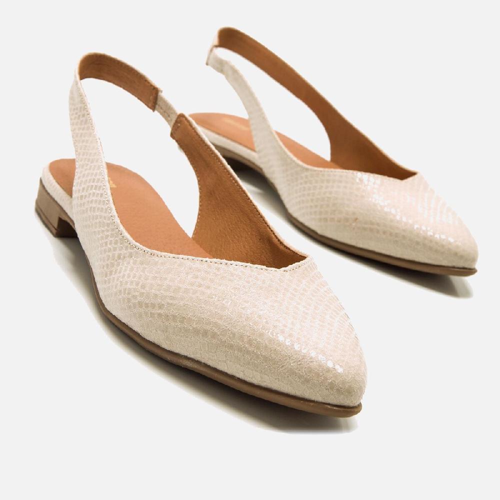 ﻿mtng Compra LOANA beige 60602 Mujer Calzado Zapatos Planos Últimos 2 días