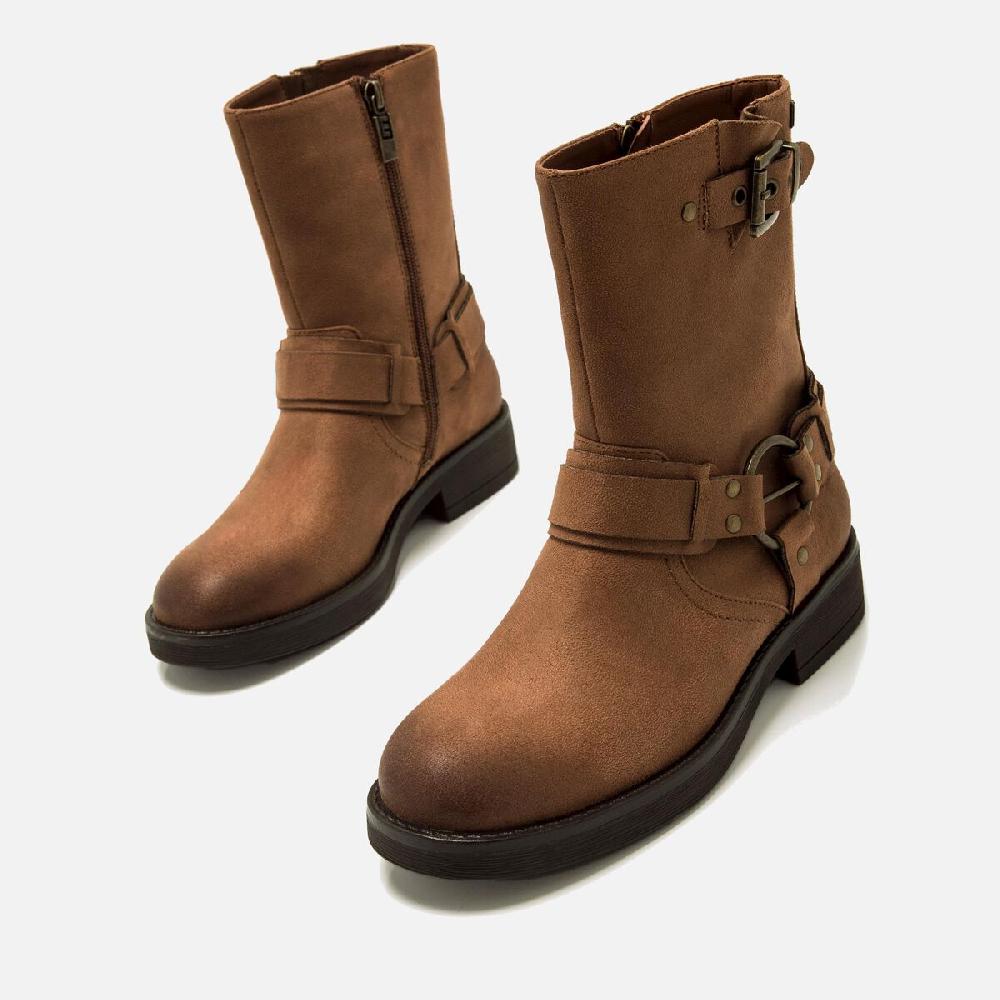 ﻿mtng Compra BRUNA marron 59618 Mujer Calzado Botines Planos Promoción trimestral