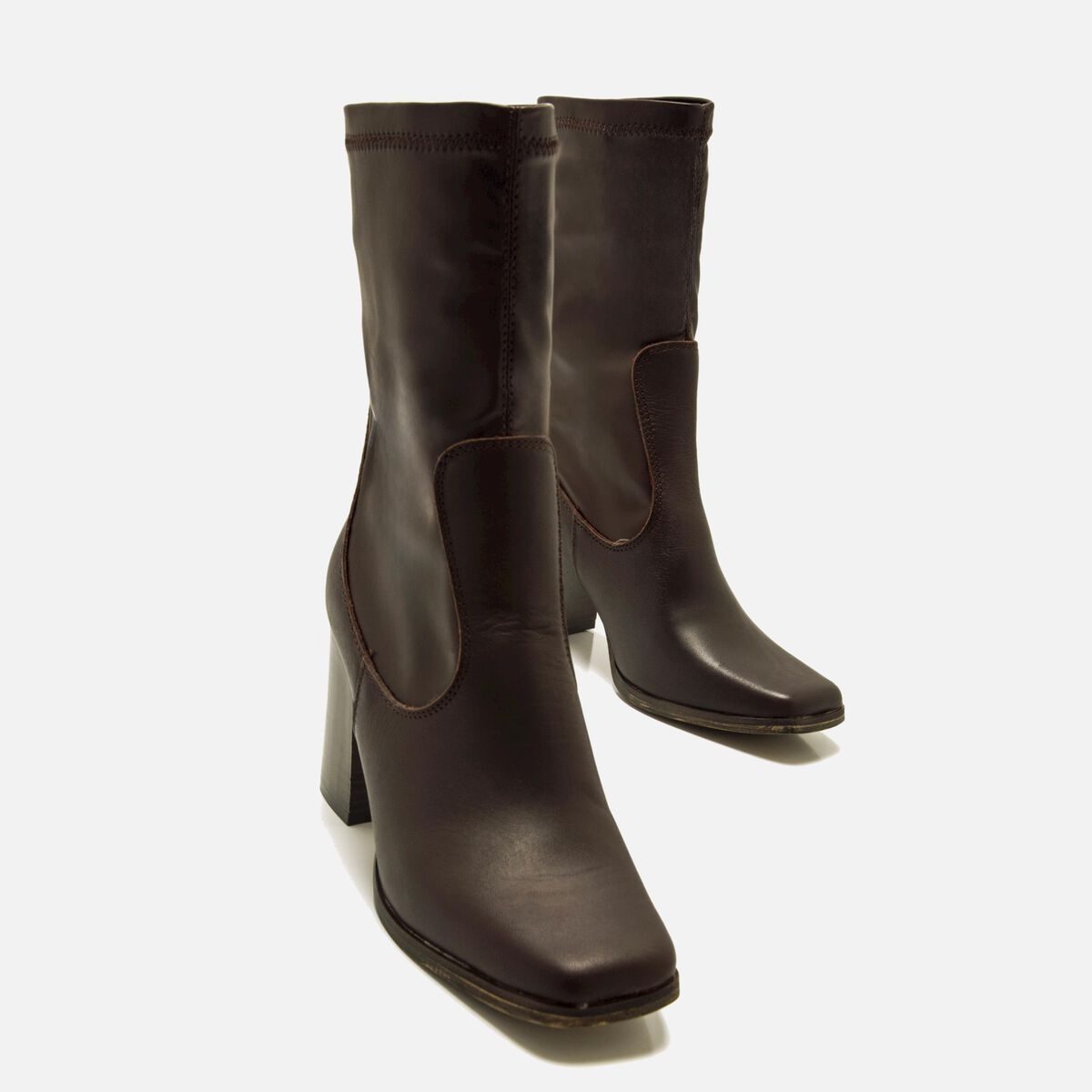 ﻿mtng Compra PORTO marron 58654 Mujer Calzado Botines De TacóN Liquidación