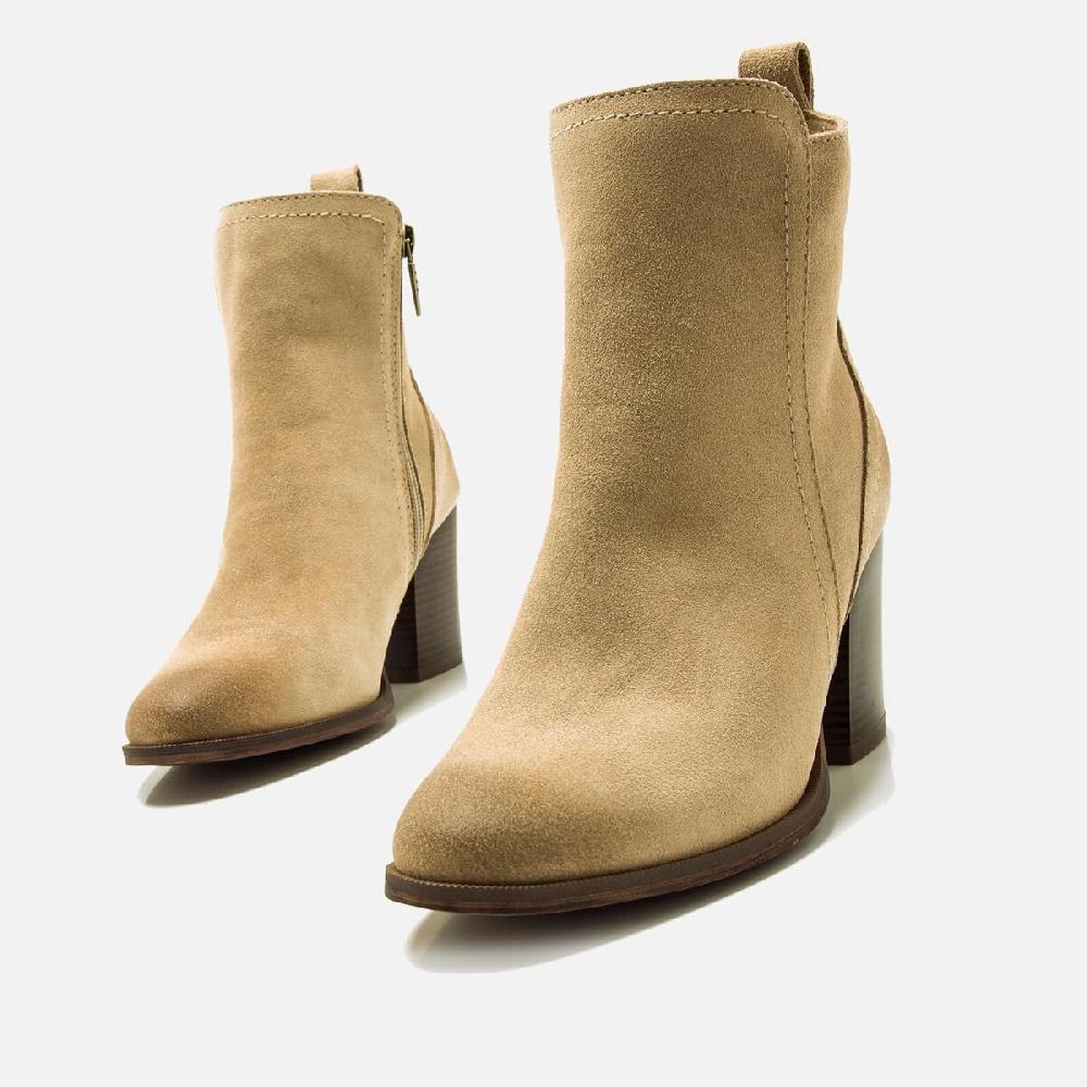 ﻿mtng Compra JOLIE beige 59454 Mujer Calzado Botines De TacóN Envío internacional gratuito