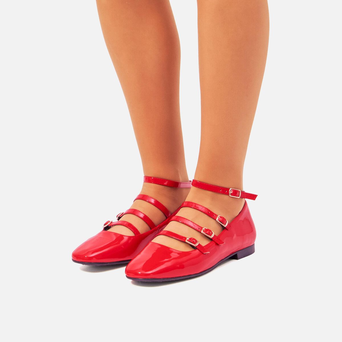 ﻿mtng Compra CAMILLE rojo 57647 Mujer Calzado Zapatos Planos Libre de impuestos