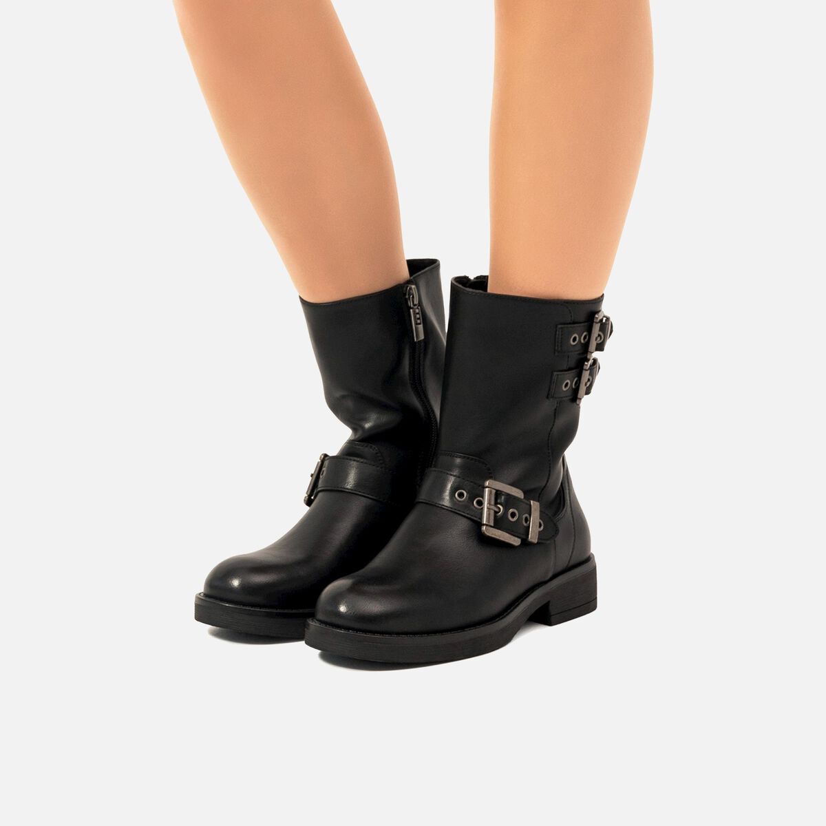 ﻿mtng Compra BRUNA negro 58220 Mujer Calzado Botines Planos Grandes ahorros