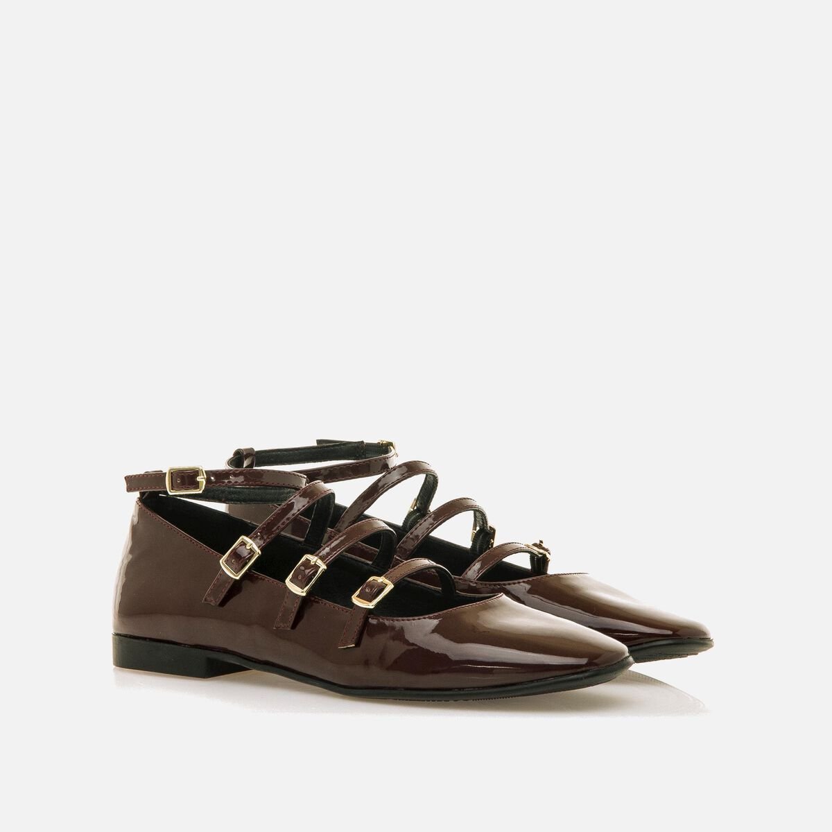 ﻿mtng Compra CAMILLE rojo 58682 Mujer Calzado Zapatos Planos Rebajas online